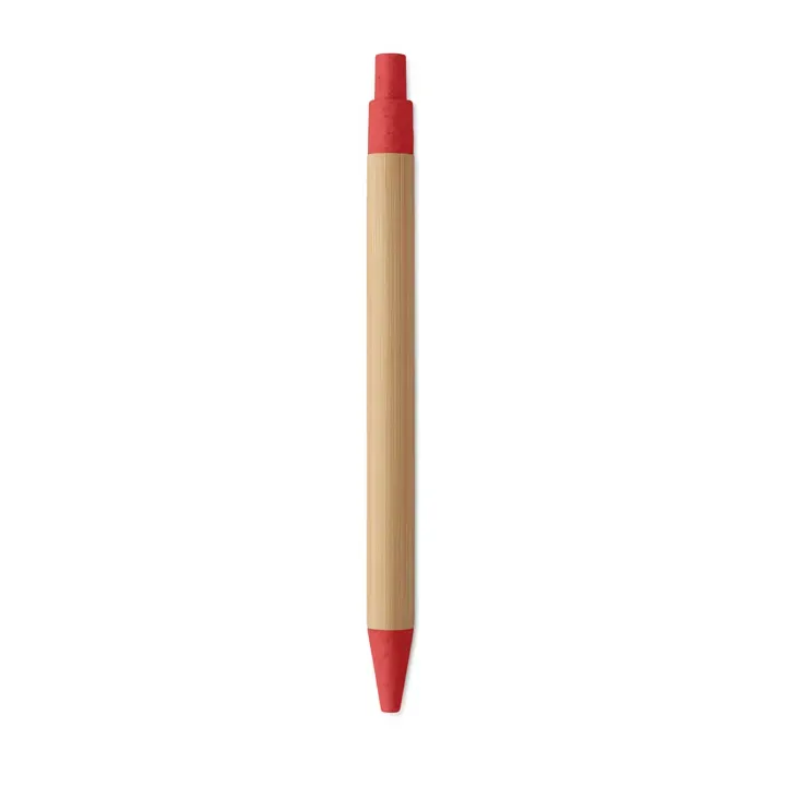Push button ball pen in bamboo - MO2635 (MOCN#05)